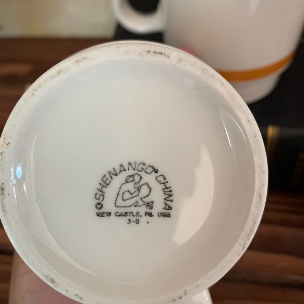 Vintage 70’s diner mugs set of 4 - Picture 4 of 4